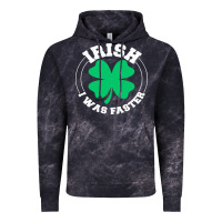 Cloud Black irish i was faster Vintage Hoodie - linhVisuals