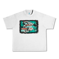 Lunar Rock western serape cowhide turquoise glitter Urban Heavy Tee - FaDigitalArtStudio