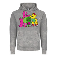 Cloud Rock barney legendary Vintage Hoodie - linhVisuals