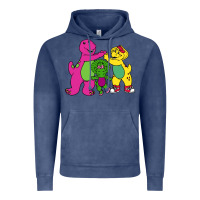 Vintage Denim barney legendary Vintage Hoodie - linhVisuals
