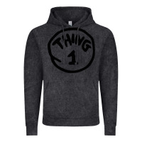 Vintage Black thing 1 thing 2 buddies lover Vintage Hoodie - linhVisuals