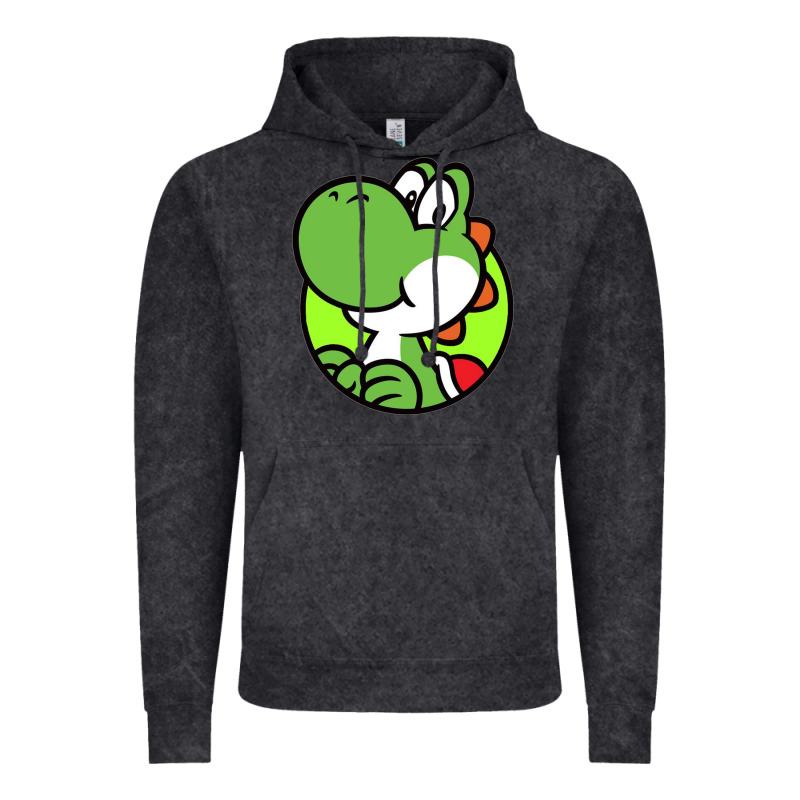 Cartoon Yoshi Vintage Hoodie by linhVisuals | Teevron