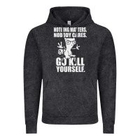Vintage Black kill yourself classic foamy the squirrel Vintage Hoodie - linhVisuals
