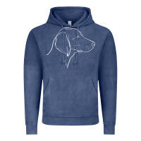 Weimaraner T  Shirt Weimaraner Dog Line Art Vintage Hoodie | Teevron