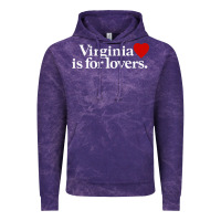 Cloud Purple VIRGINIA IS FOR LOVERS Vintage Hoodie - linhVisuals