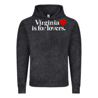 Vintage Black VIRGINIA IS FOR LOVERS Vintage Hoodie - linhVisuals