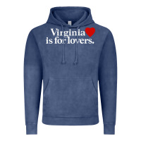 Vintage Denim VIRGINIA IS FOR LOVERS Vintage Hoodie - linhVisuals