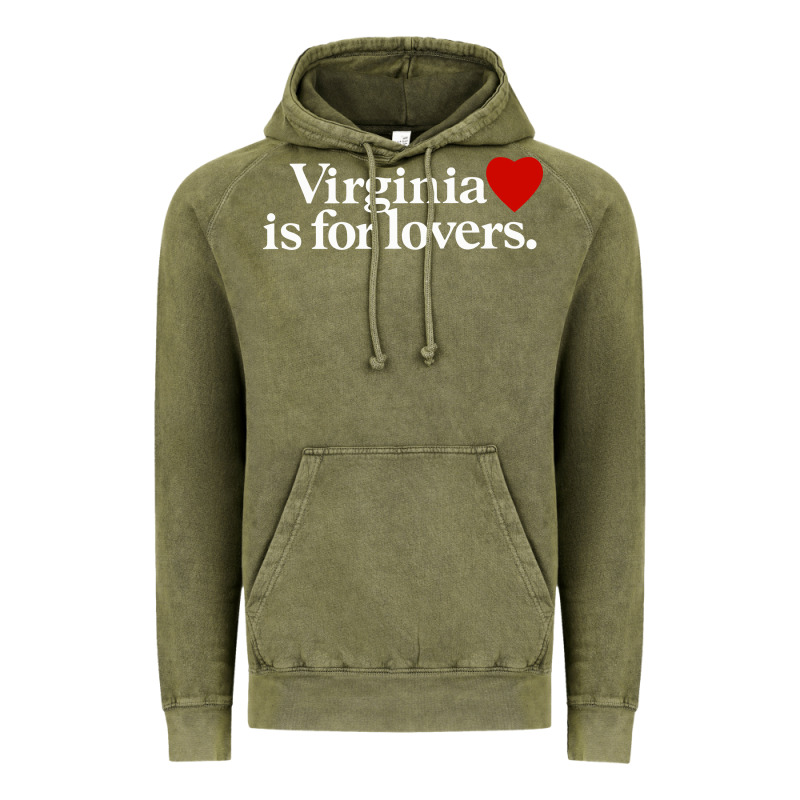 Virginia Is For Lovers Vintage Hoodie by linhVisuals | Teevron