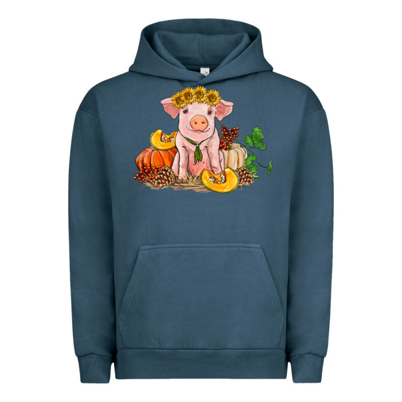 Fall Pig Urban Hoodie by RanaPortraitStore | Teevron