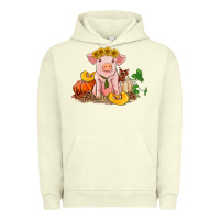 Pigment Pistachio fall pig Urban Hoodie - RanaPortraitStore