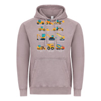 Vintage Zinc construction excavator vehicle boys builder heavy equipment t shirt Vintage Hoodie - linhVisuals