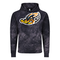 Cloud Black akron-rubber-ducks Vintage Hoodie - linhVisuals