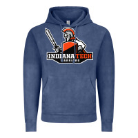 Vintage Denim indiana institute of technology warrior Vintage Hoodie - linhVisuals