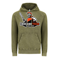 Vintage Olive indiana institute of technology warrior Vintage Hoodie - linhVisuals
