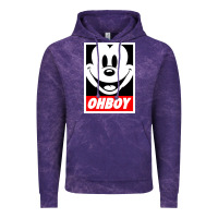 Cloud Purple ohboy Vintage Hoodie - linhVisuals