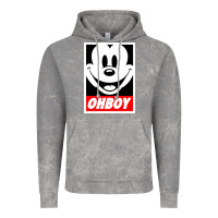 Cloud Rock ohboy Vintage Hoodie - linhVisuals