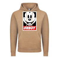 Vintage Coffee ohboy Vintage Hoodie - linhVisuals