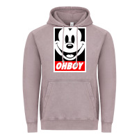 Vintage Zinc ohboy Vintage Hoodie - linhVisuals