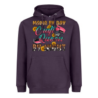 Plum mama by day craft queen by night Heavyweight Hoodie - RanaPortraitStore