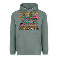 Sage mama by day craft queen by night Heavyweight Hoodie - RanaPortraitStore