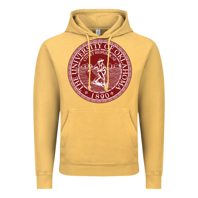 University Oklahoma Vintage Hoodie by linhVisuals | Teevron