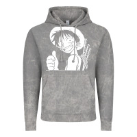 Cloud Rock luffy one piece Vintage Hoodie - linhVisuals