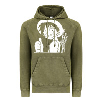 Vintage Olive luffy one piece Vintage Hoodie - linhVisuals