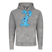 Cloud Rock blues clues on red sofa Vintage Hoodie - linhVisuals