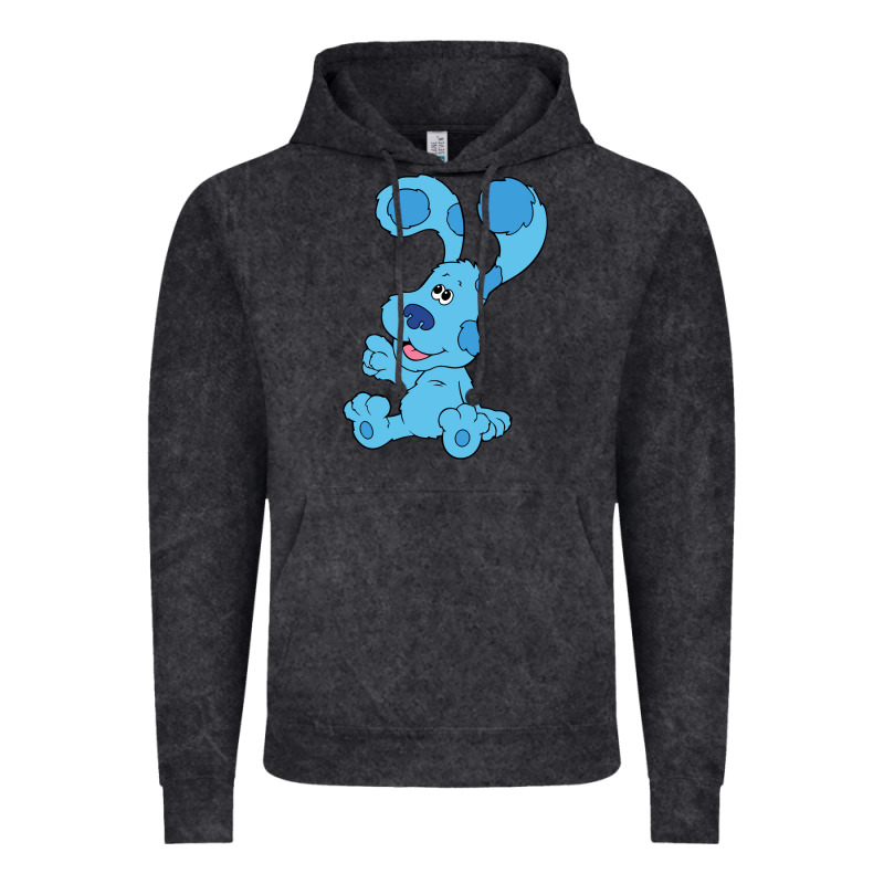 Blues Clues On Red Sofa Vintage Hoodie by linhVisuals | Teevron