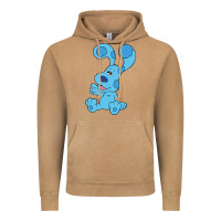 Vintage Camel blues clues on red sofa Vintage Hoodie - linhVisuals