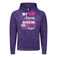 Cloud Purple my mommy was amazing god made her an angel Vintage Hoodie - linhVisuals