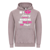 Vintage Zinc my mommy was amazing god made her an angel Vintage Hoodie - linhVisuals