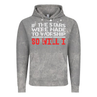 Cloud Rock if the stars were to worship so will i Vintage Hoodie - linhVisuals
