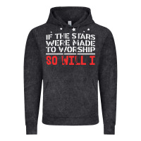 Vintage Black if the stars were to worship so will i Vintage Hoodie - linhVisuals