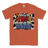 Copper land of the free  th of july brushstroke Classic Tee - Jasminsmagicworld