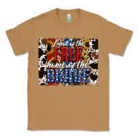 Toasted Coconut land of the free  th of july brushstroke Classic Tee - Jasminsmagicworld