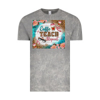 Cloud Rock coffee teach repeat tumbler Vintage Tee - BundleAndBundleShop