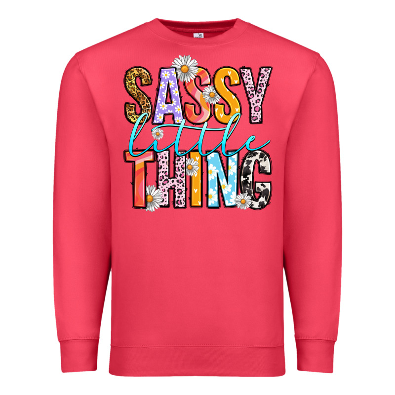 Sassy Little Thing Premium Sweatshirt by RanaPortraitStore | Teevron