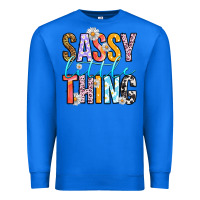 True Royal sassy little thing Premium Sweatshirt - RanaPortraitStore