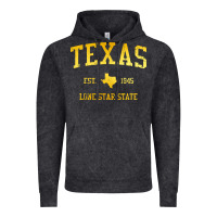 Vintage Black texas Vintage Hoodie - linhVisuals