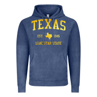 Vintage Denim texas Vintage Hoodie - linhVisuals