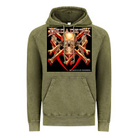 Vintage Olive Megadeath Chains Vintage Hoodie - linhVisuals