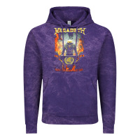 Cloud Purple Megadeath World Order Vintage Hoodie - linhVisuals