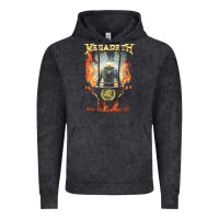 Vintage Black Megadeath World Order Vintage Hoodie - linhVisuals