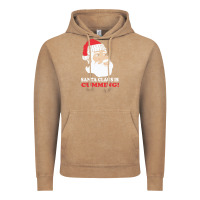 Vintage Coffee santa claus is cumming dirty humor Vintage Hoodie - linhVisuals