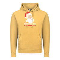 Vintage Mustard santa claus is cumming dirty humor Vintage Hoodie - linhVisuals