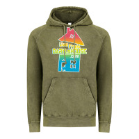 Vintage Olive live from daryl house Vintage Hoodie - linhVisuals