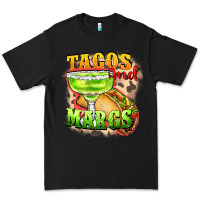 Black Tacos and margs Premium Tee - FaDigitalArtStudio