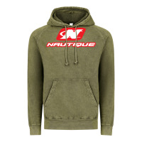 Vintage Olive Nautique Boats Vintage Hoodie - linhVisuals