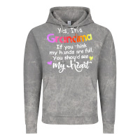 Cloud Rock grandma t  shirt yes i'm grandma if you think my hands are full t  shi Vintage Hoodie - linhVisuals